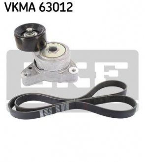 Комплект (ремінь+ролики) SKF VKMA 63012 (фото 1)