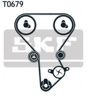 Комплект (ремень+ролики) SKF VKMA 95677 (фото 1)
