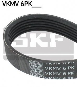 Ремінь поліклін. (Вир-во) SKF VKMV6PK1053 (фото 1)
