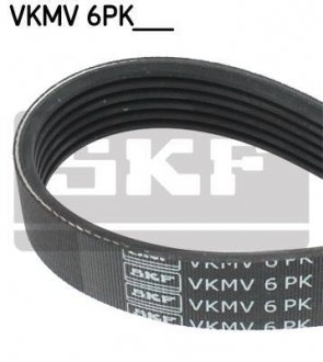 Ремень поликлин. 6PK1200 (пр-во) SKF VKMV6PK1200 (фото 1)