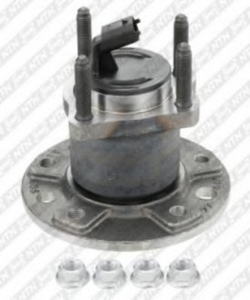 Підшипник маточини (задньої) Opel Astra H 04-14/Zafira 05-15 (+ABS) SNR NTN R153.49 (фото 1)