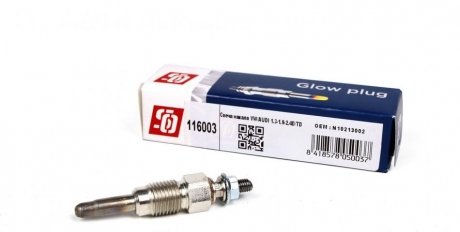 Свічка розжарювання VW/Audi 1.3-1.9-2.4D/TD (11V) Solgy 116003 (фото 1)