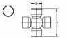 Хрестовина SPIDAN U302 (фото 2)