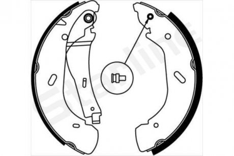 Гальмівні колодки барабанні STARLINE BC 07790 (фото 1)
