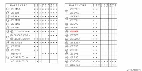 ХОМУТ ПЫЛЬНИКА ШРУСа SUBARU 23242GA400 (фото 1)