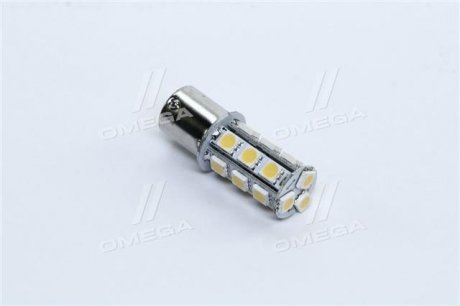 Лампа LED указателей поворотов и стоп-сигналов S25 (18SMD) BA15S 24V WHITE<> TEMPEST Tmp-01S25-24V (фото 1)