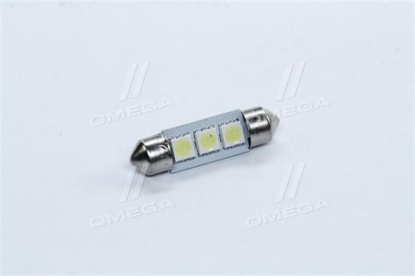 Лампа LED софитная C5W 24V T11x36-S8.5 (3 SMD size5050) <> TEMPEST Tmp-10T11-24V (фото 1)