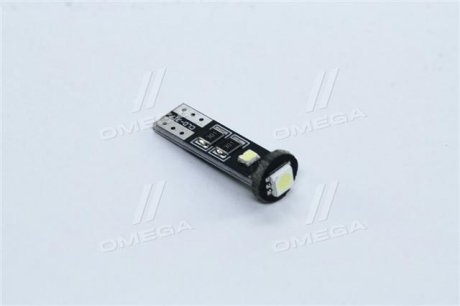 Лампа LED б / ц габарит і Панель ПРИЛАДІВ T10 доп. 2SMD W5W опір 12V WHITE <> TEMPEST Tmp-11T10-12V (фото 1)