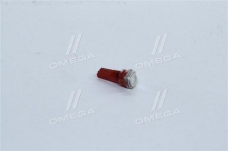 Лампа LED б/ц панель приборов, подсветки кнопок Т5-02 (1SMD) W2,0 х4,6d красная 12V <> TEMPEST Tmp-30T5-12V (фото 1)