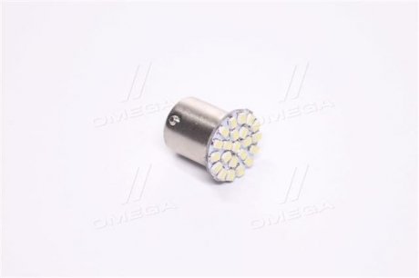 Лампа LED указателей поворотов и стоп-сигналов 12V R5W BA15S 22SMD WHITE<> TEMPEST Tmp-L0806 (фото 1)