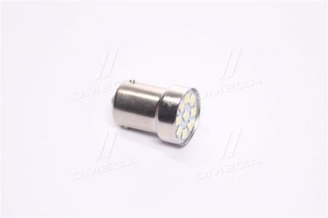 Лампа LED указателей поворотов и стоп-сигналов 12V R5W BA15S 9SMD WHITE<> TEMPEST Tmp-L0819 (фото 1)