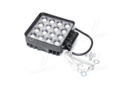 Фара LED додаткова GOLD 5D 24V/42W, 14 діод, (квадратна), широкий промінь TEMPEST TP 48-5D-C3 (фото 1)