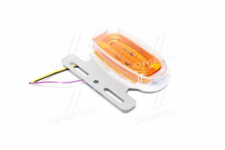 Фонарь габаритный (желтый) 9D LED 24V (с бегущим поворотником, подсветкой борта) TEMPEST TP 97-27-97 (фото 1)