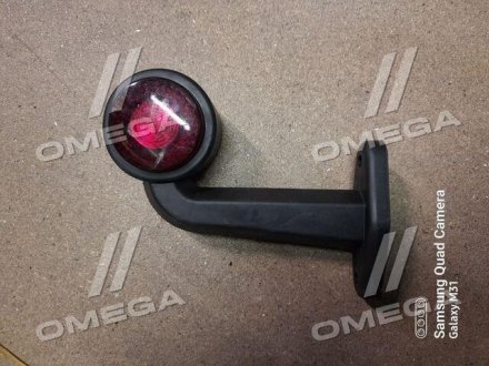 Ліхтар габаритний причепа кр/бел.(ріжок) L TEMPEST TP99-56-07