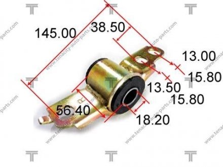 САЙЛЕНТБЛОК Рычага MAZDA GOLDLASER 1.6/1.8 90- TENACITY AAMMA1004 (фото 1)