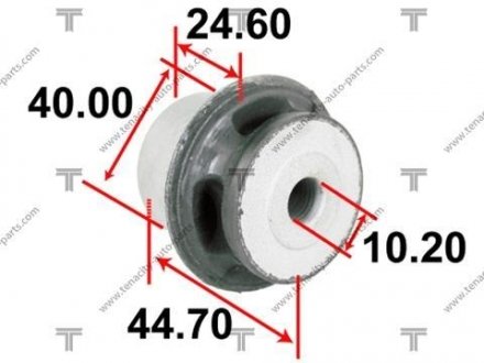 САЙЛЕНТБЛОК РЫЧАГА MAZDA 6 07-12 TENACITY AAMMA1031 (фото 1)