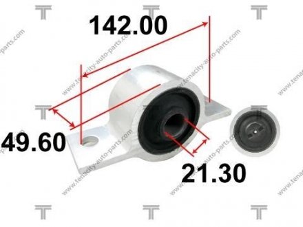 САЙЛЕНТБЛОК Рычага NISSAN A33 CEFIRO 98-03 TENACITY AAMNI1023 (фото 1)