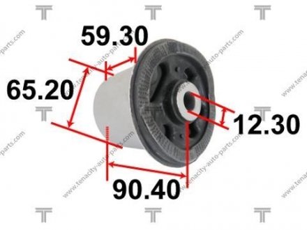 САЙЛЕНТБЛОК Рычага NISSAN TIIDA 04-12 TENACITY AAMNI1072 (фото 1)