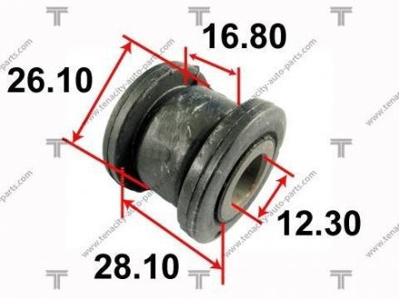 ВТУЛКА РЕЙКИ РУЛЕВОЙ TOYOTA CORONA 1.6 92-96 TENACITY AAMTO1044 (фото 1)