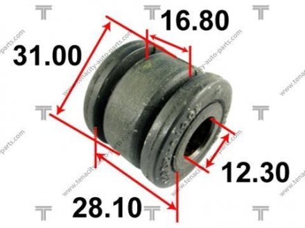 ВТУЛКА РЕЙКИ РУЛЕВОЙ TOYOTA CORONA 1.6 92-96 TENACITY AAMTO1045 (фото 1)