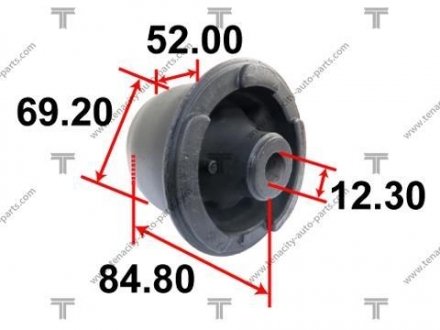 САЙЛЕНТБЛОК РЫЧАГА TOYOTA YARIS 05-13 TENACITY AAMTO1110 (фото 1)