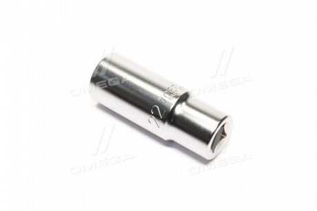 Головка торцева довга 1/2" 22мм 12-гранна Toptul BAEF1622 (фото 1)