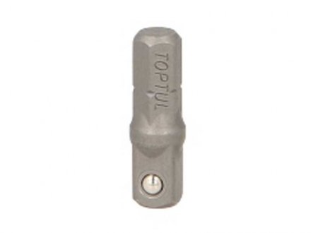 Перехідник 1/4"х1/4" L25 (6-гр. х квадрат) Toptul FSKA0808 (фото 1)