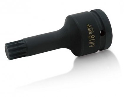 Головка М18 3/4" для демонтажу маточини (VW, AUDI) Toptul KADB2418