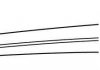 Щетка стеклоочистителя каркасная задняя 300mm (12\\) ExactFit Rear Hyundai I-10 (EX3012B) Trico EX3012 (фото 2)