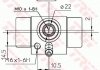 Цилиндр торм. раб. AUDI, SEAT, VW задн. (алюмин.) (пр-во) TRW BWC107A (фото 2)