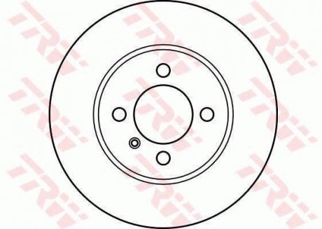 Диск гальмівний BMW 3 передн. (вир-во) TRW DF2550