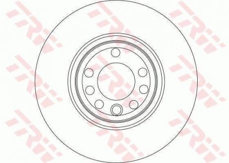 Диск тормозной FIAT, OPEL SIGNUM, SAAB, задн. (пр-во) TRW DF4266 (фото 1)