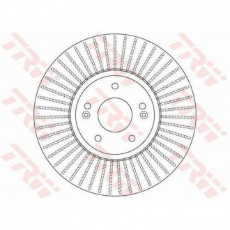 Гальмівний диск TRW DF6222 (фото 1)