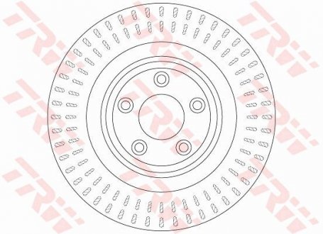 Гальмівний диск TRW DF6295 (фото 1)