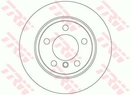 Гальмівний диск TRW DF6353 (фото 1)