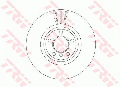 Гальмівний диск TRW DF6615S (фото 1)
