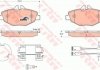 Колодка торм. диск. MB E-CLASS (W211), E-CLASS KOMBI (S211) передн. (пр-во) TRW GDB1542 (фото 1)