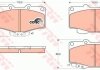 Колодка гальм. диск. TOYOTA HILUX передн. (вир-во) TRW GDB797 (фото 1)