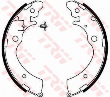 Тормозные колодки TRW GS8559