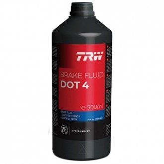 Жидкость торм. DOT4 0,5л (пр-во) TRW PFB450SE (фото 1)