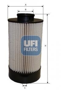 Фильтр топливный IVECO DAILY IV, V 06- (пр-во) UFI 26.072.00 (фото 1)