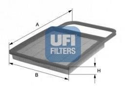 Фильтр воздушный PSA 1.4-1.6 07- (пр-во) UFI 30.345.00 (фото 1)