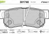 Колодки гальмівні (задние) Hyundai Tucson 2.0 CRDi 04-10 Valeo 301748 (фото 1)