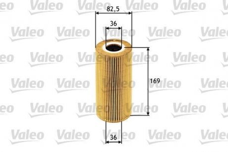 Фільтр масляний Valeo 586521 (фото 1)