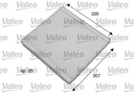 Фільтр салону Volvo S40/V40 95-04 Valeo 698769 (фото 1)