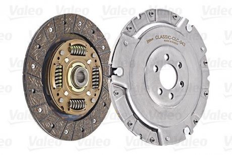 Комплект зчеплення VW Caddy I 82-92 (d=210mm) Valeo 786043 (фото 1)