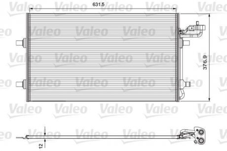 Деталь кондицiонера Valeo 814324 (фото 1)