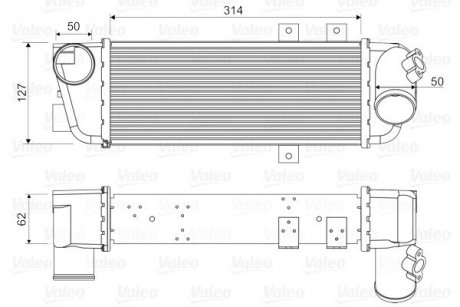 Радиатор наддуву Valeo 818333 (фото 1)