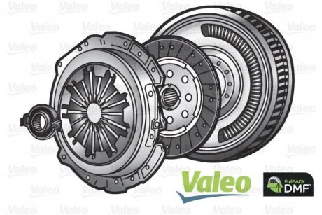 Демпфер + комплект сцепление VW LT 28-46 II, 2.5TDI, 99-06, ANJ,AVR,BBE,BBF Valeo 837053 (фото 1)