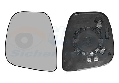 Скло дзеркала Citroen Berlingo/Peugeot Partner 16- (L) Van Wezel 0944837